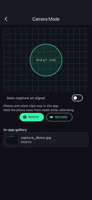 Metal Detector - EMF Scanner screenshot 1