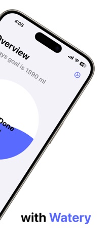 Water tracker: Watery screenshot