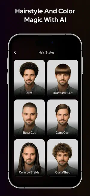 Hairstyle AI: Try On Hair Cut screenshot 2