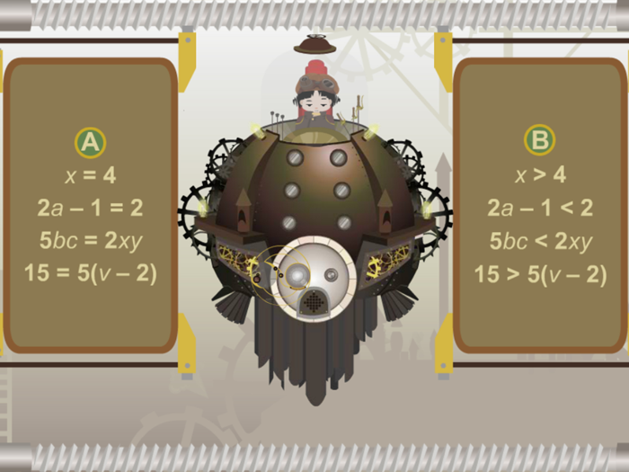 Equations Versus Inequalities