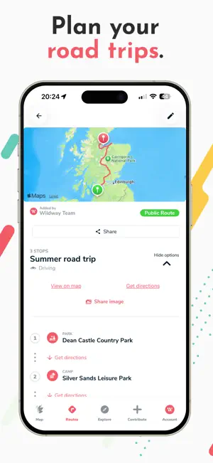 Wildway: Road trip & explore screenshot 3