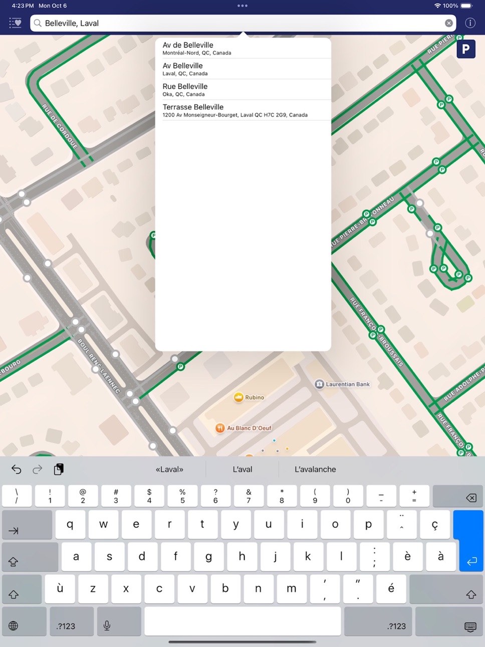 iPad screenshot