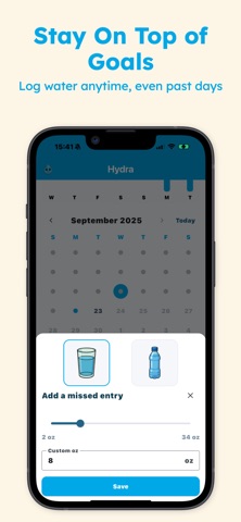Hydra - Water Tracker & Widget Screenshot 6 of 7