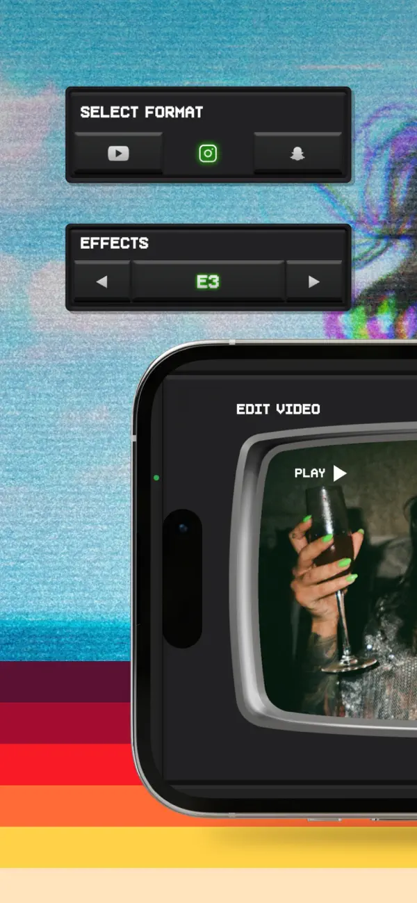 #1. 90s Retro And Cam Recorder App (iOS) By: Top Cool Apps LLC