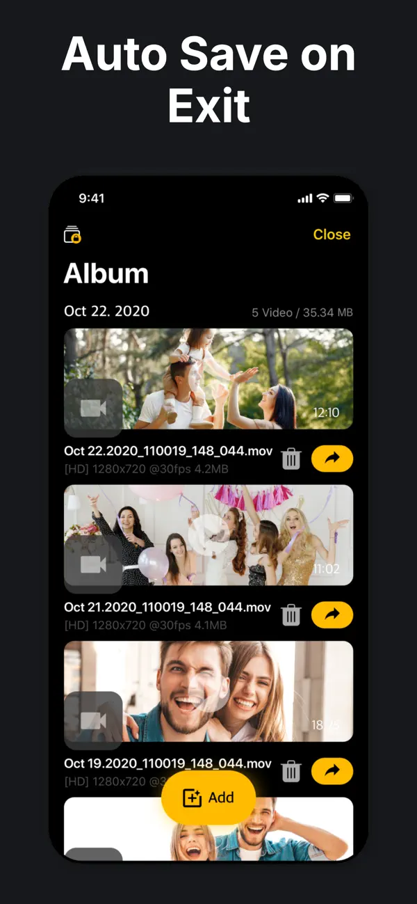 Screenshot #3 pour FastCam - Timestamp Camera