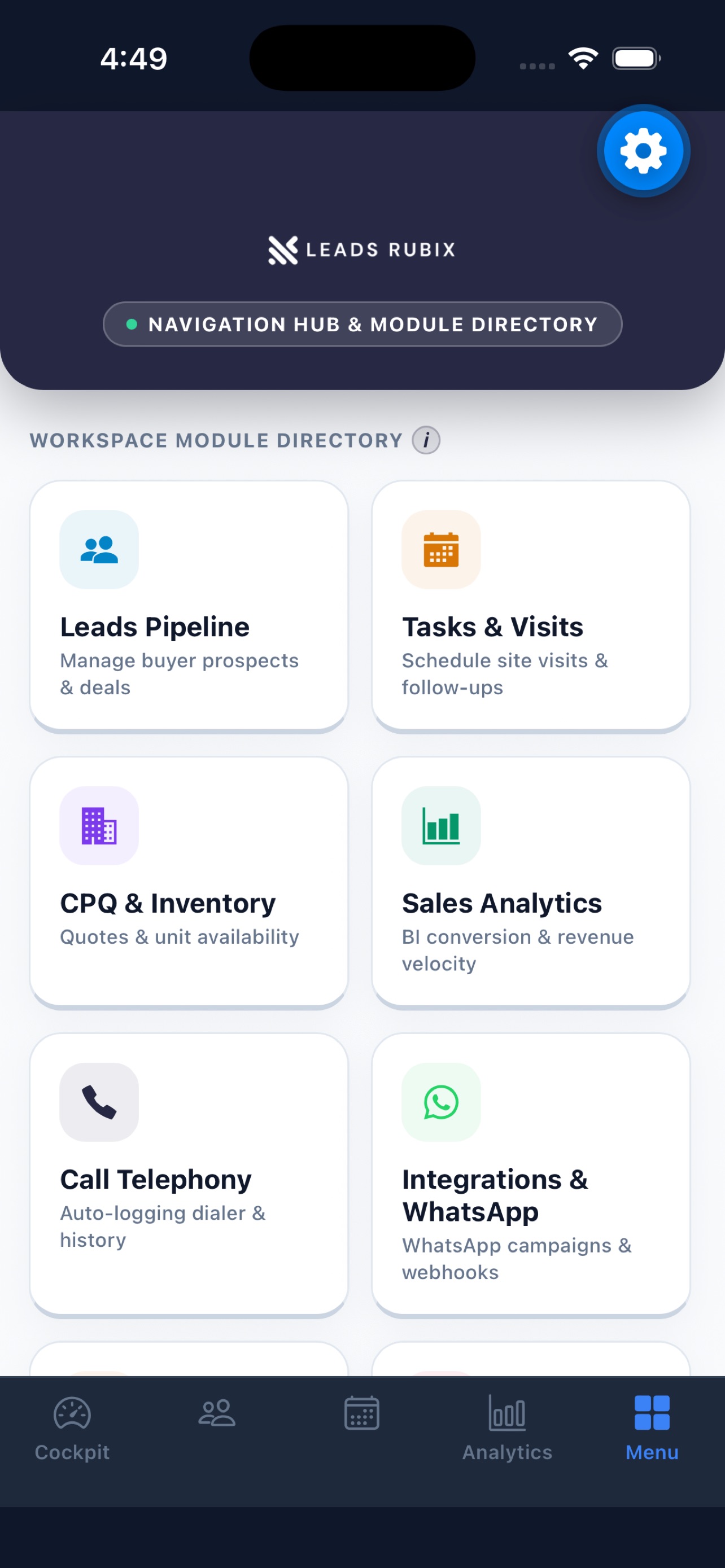 Screenshot 6 of Leads Rubix CRM