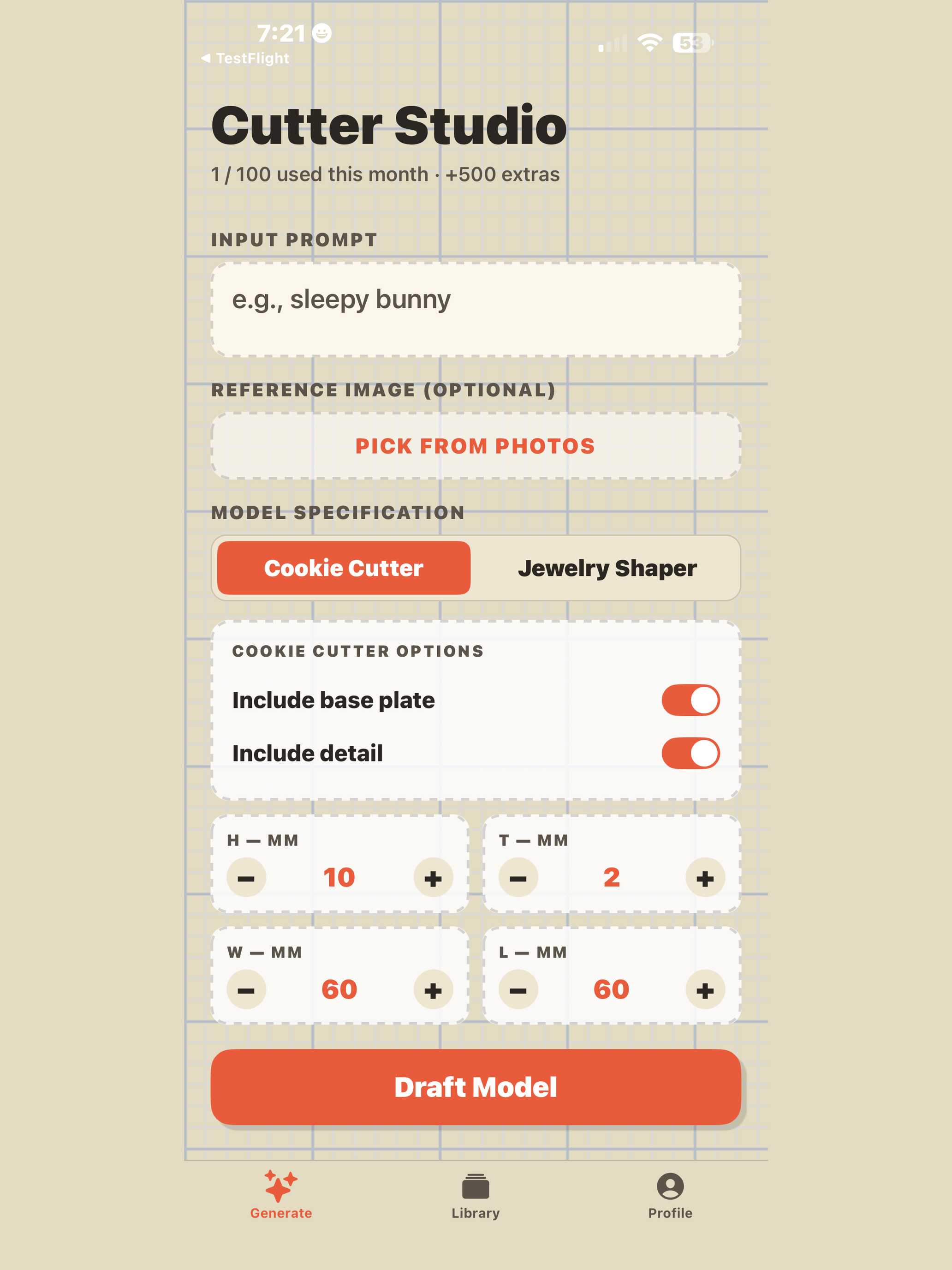 TextToSTL screenshot 12