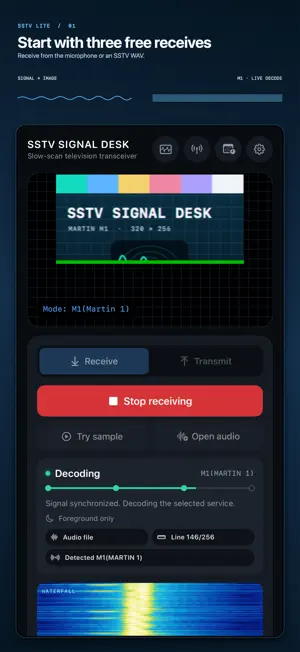 SSTV Lite: Ham Radio screenshot 1