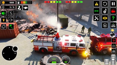 US Firefighter Truck Rescue Screenshot