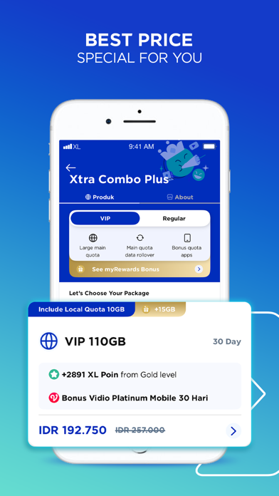 myXL–Cek Kuota & Beli Paket XL iPhone screenshot 6 - Utilities app