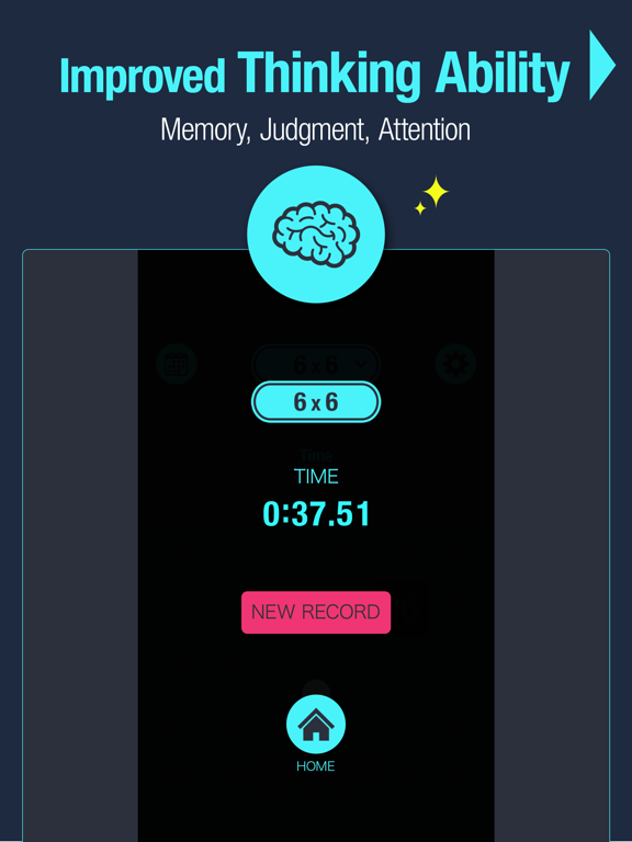 Peripheral Vision Trainer iPad screenshot 4 - Medical app