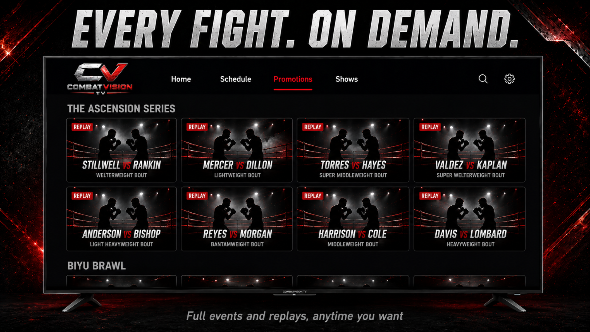 CombatVisionTV screenshot 5