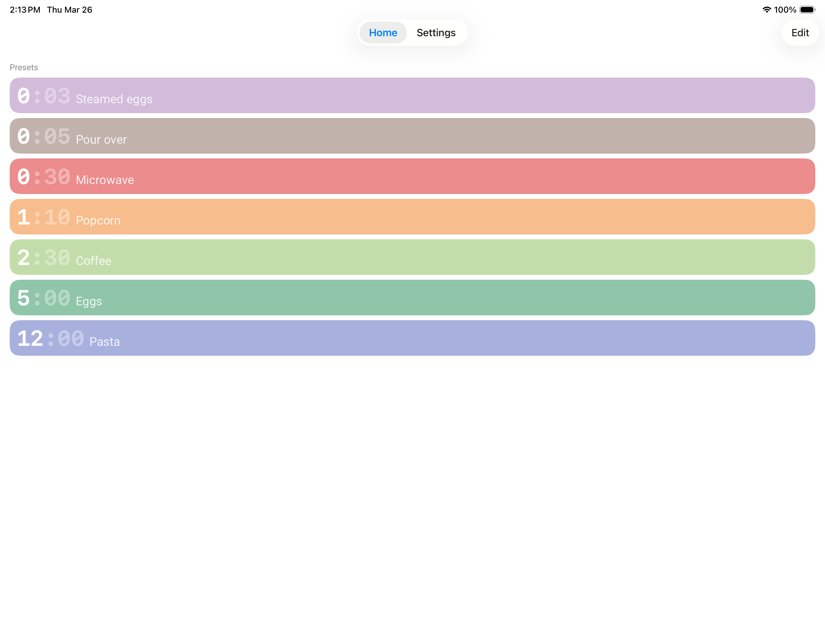 Kitchen Timer for busy cook screenshot 8