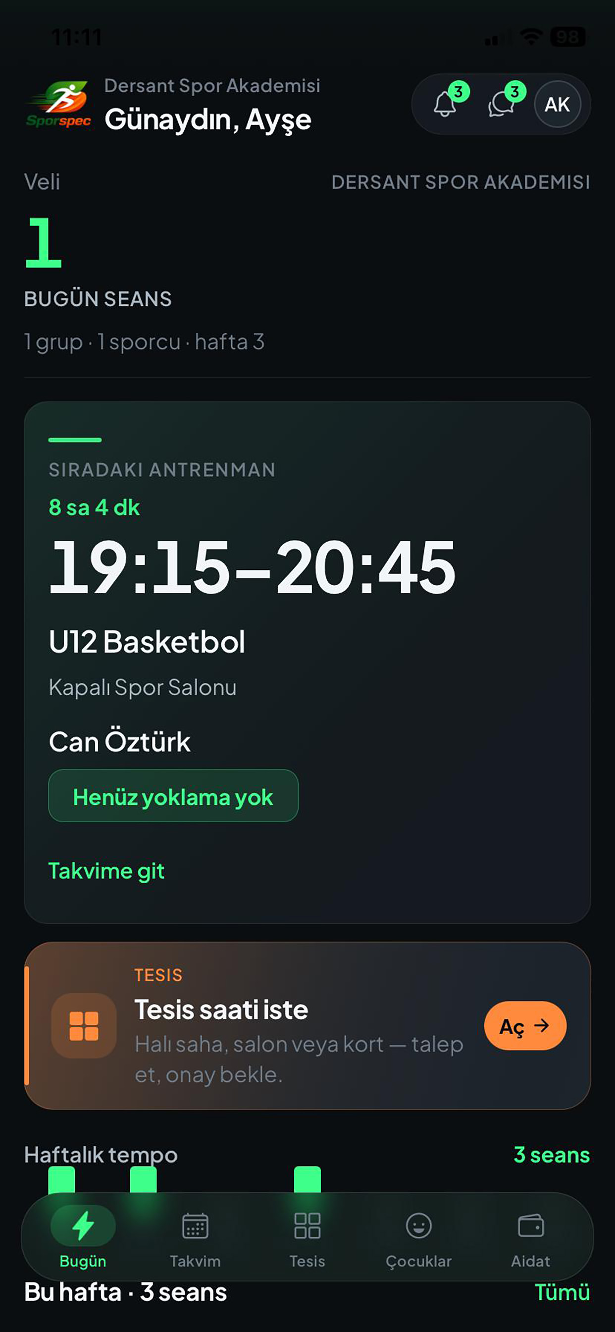 Sporspec screenshot 7