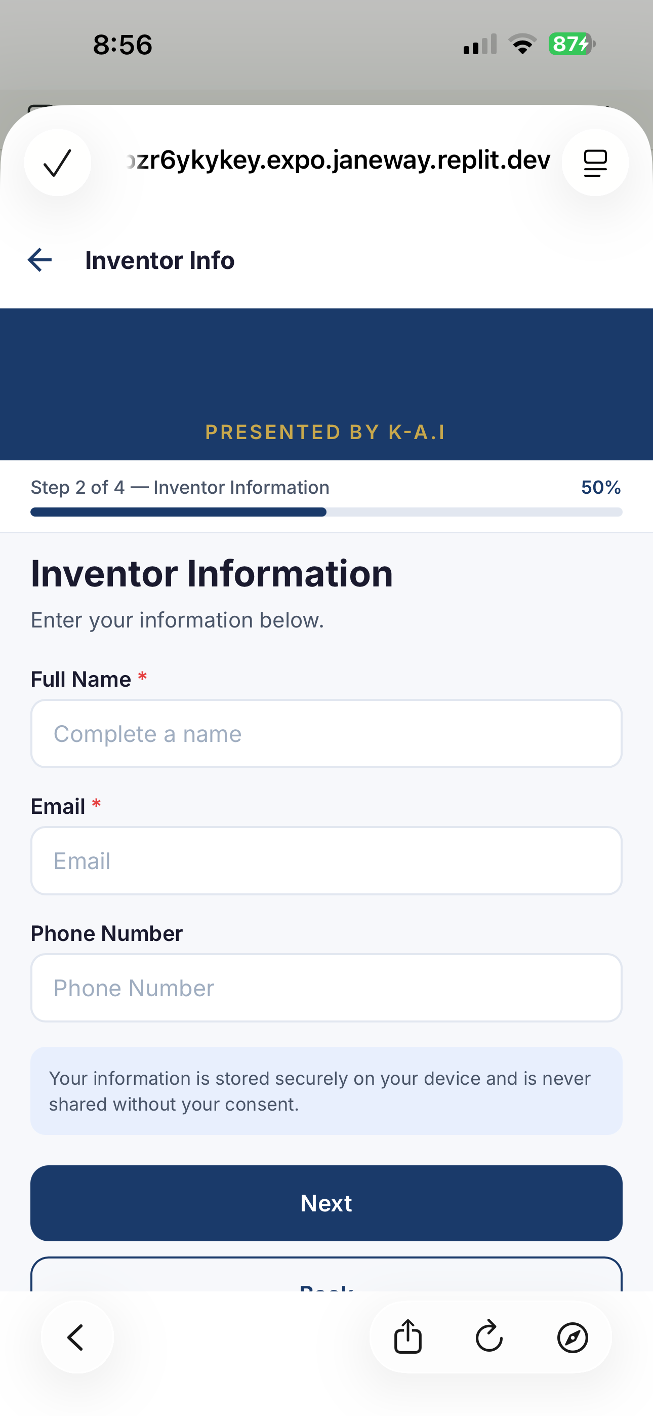 Patent by k-A.i screenshot 3