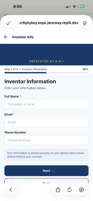 Patent by k-A.i screenshot 3