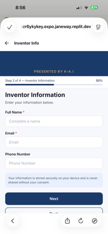 Patent by k-A.i iPhone screenshot