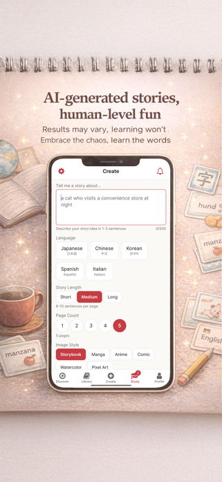 LearnStories: Learn Languages Screenshot 3 of 5