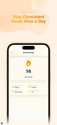 Push Up Counter & Fitness iPhone screenshot