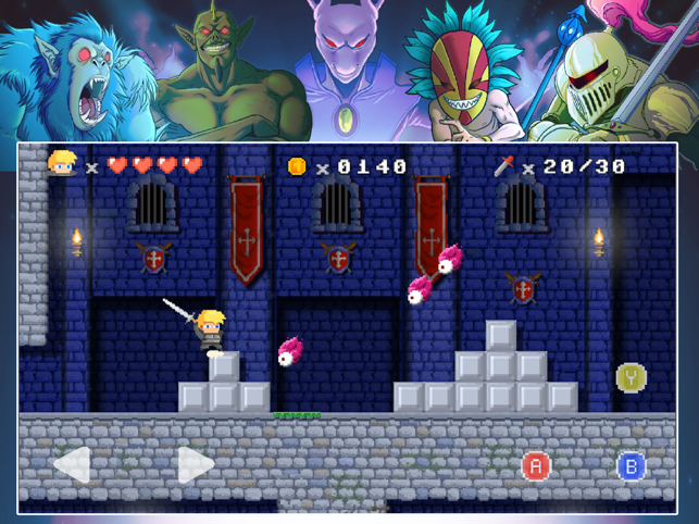 ‎Kingdom of Arcadia: Screenshot ng Platformer