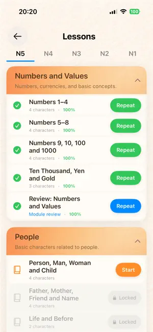 Kanji Master - Learn Writing screenshot 2