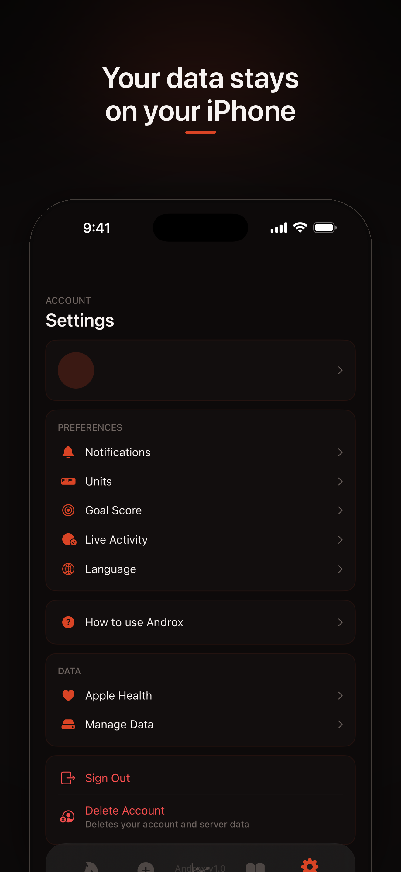 Androx screenshot 5