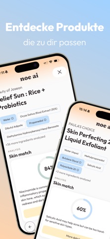Noe AI Skincare iPhone screenshot 3