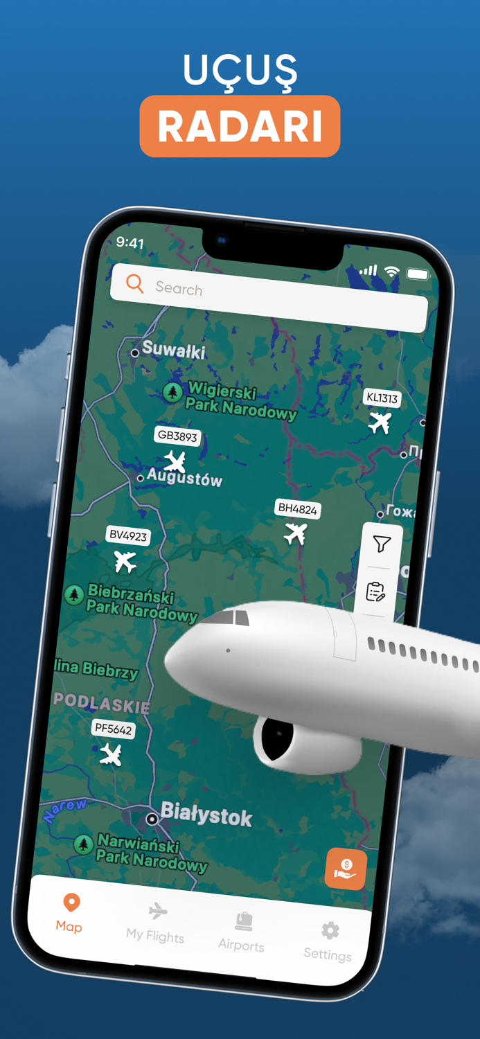 Flight Radar Pro Uçuş Takibi