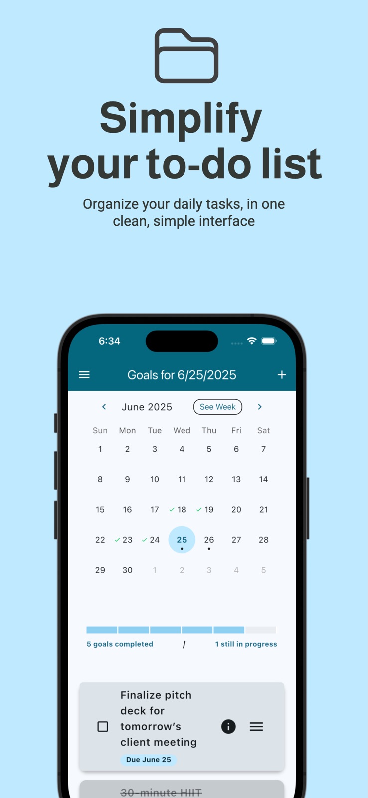Ivy: Productivity App iphone screenshot 2