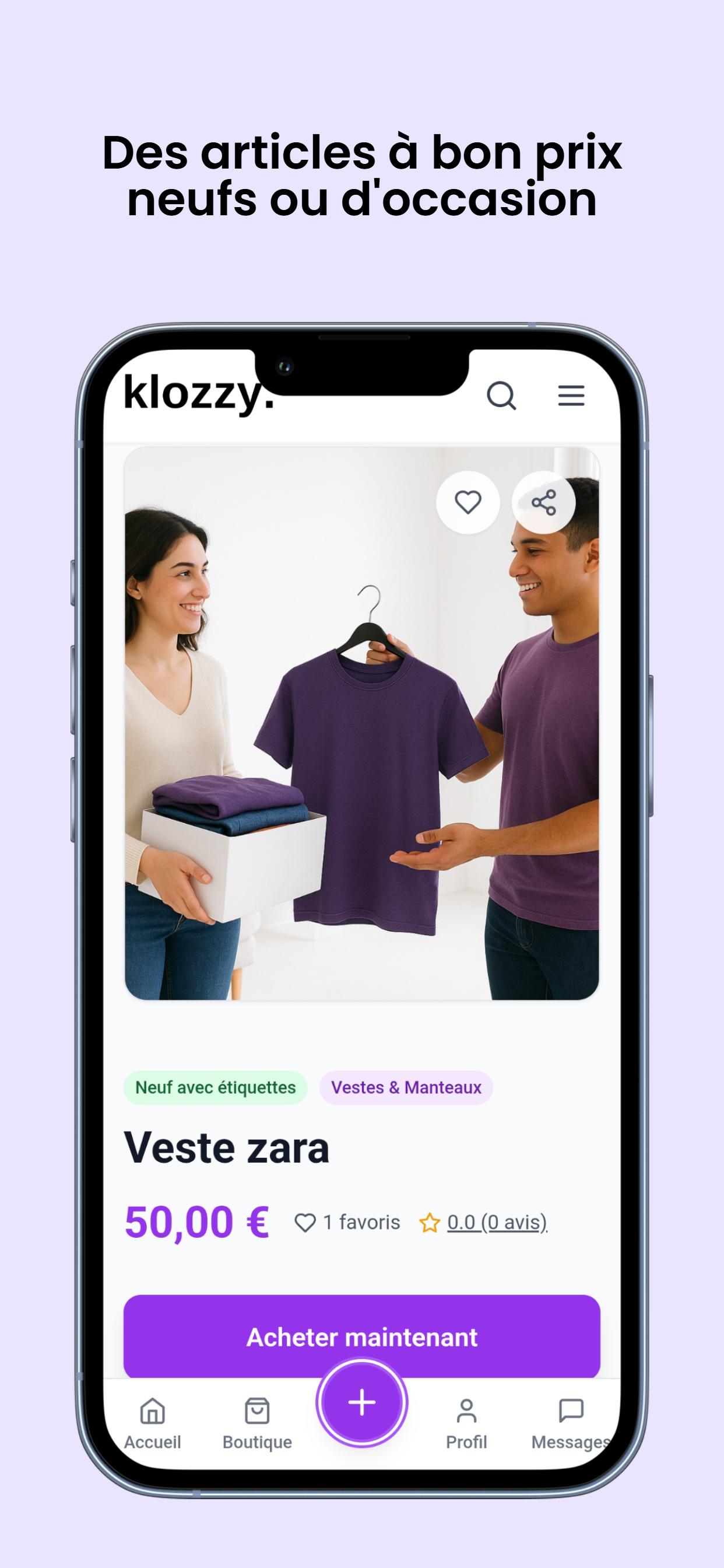 Klozzy : shopping seconde main screenshot 3
