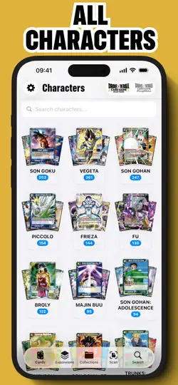 Captura de pantalla de Kame TCG Cards en iPhone 6