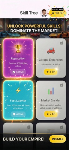 Car Sales Simulator Pocket iPhone screenshot 4