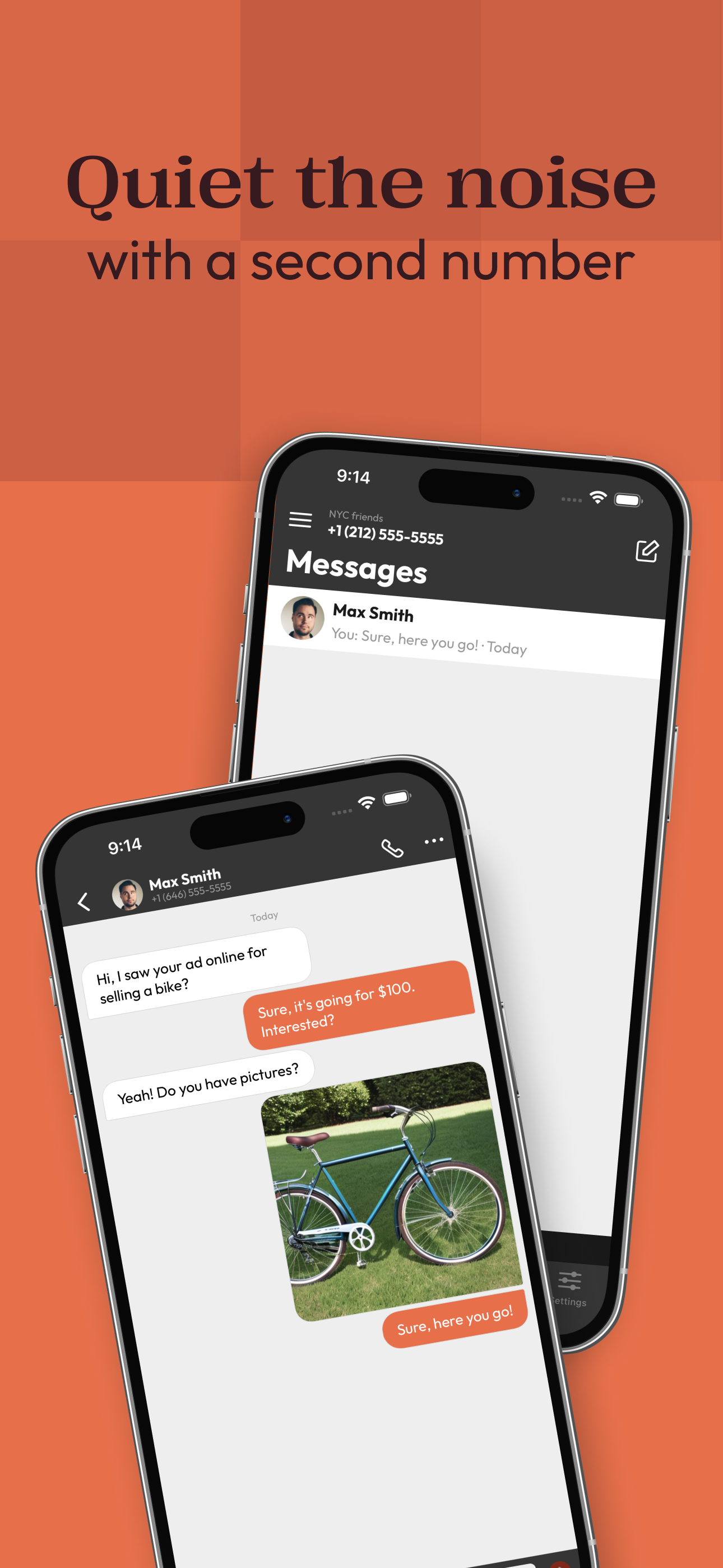 Hushed: US Second Phone Number