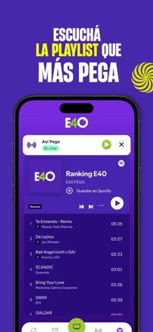 Estación 40 FM 91.1 screenshot