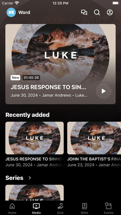 Word Baptist Church Screenshot