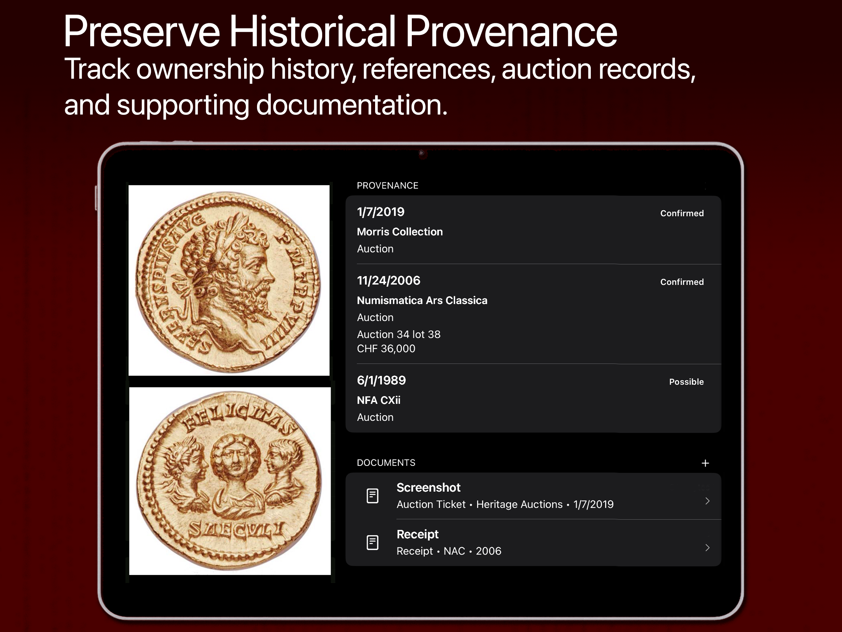 Moneta Numismatic Archive