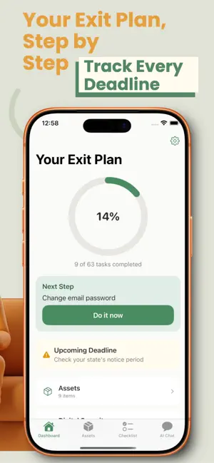 Uncouple - Breakup Checklist screenshot 2