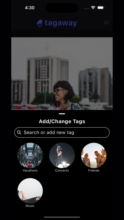 Tagaway: tag & organize photos