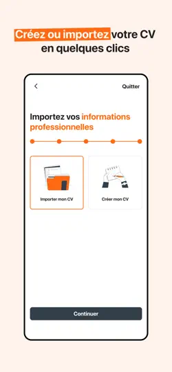Capture d'écran de Crit Intérim & Emploi sur iPhone 5