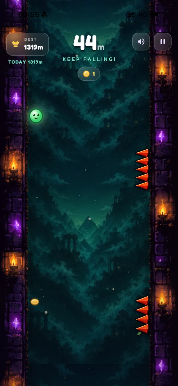 Screenshot #2 pour Plunge: Wall Dodge