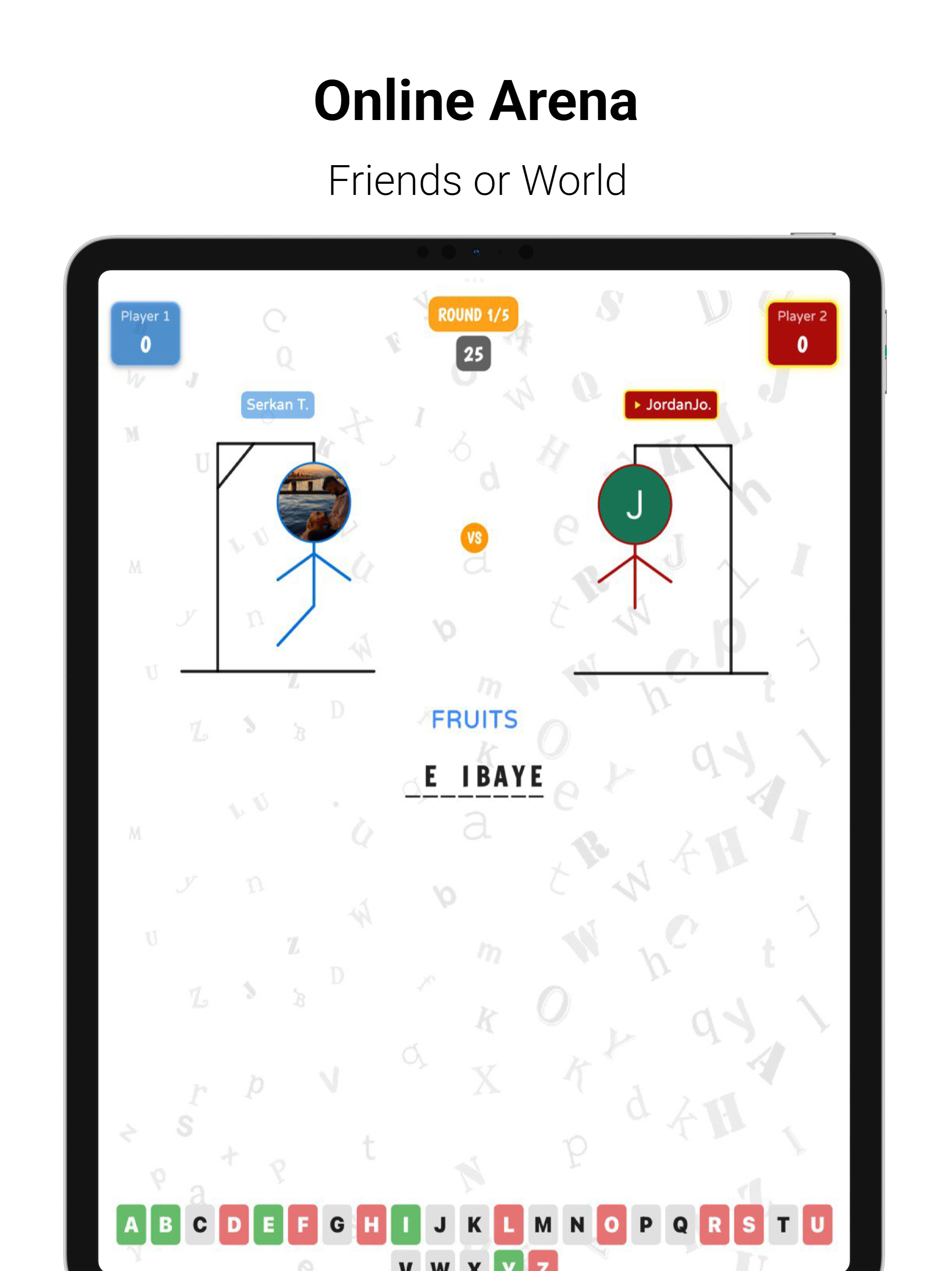 The Hangman Online Multiplayer