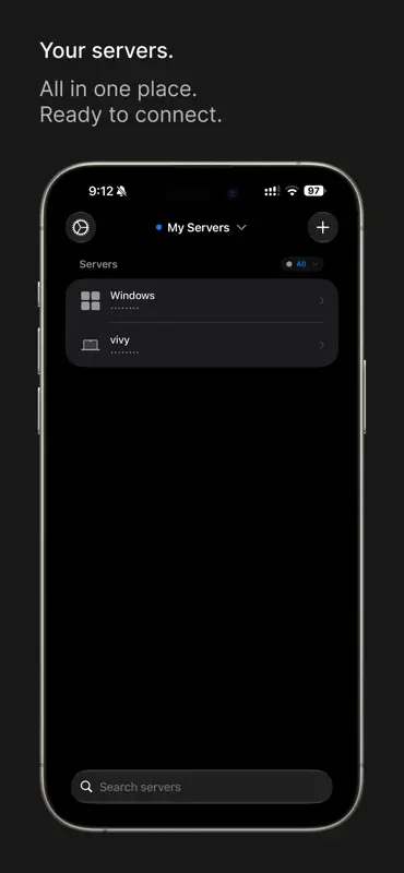 VVTerm: Native SSH Client screenshot 1 of 8