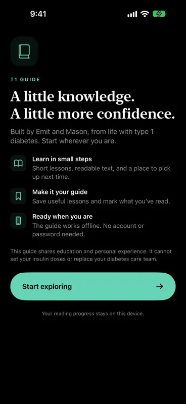 Type 1 Diabetes Guide screenshot 9 of 10
