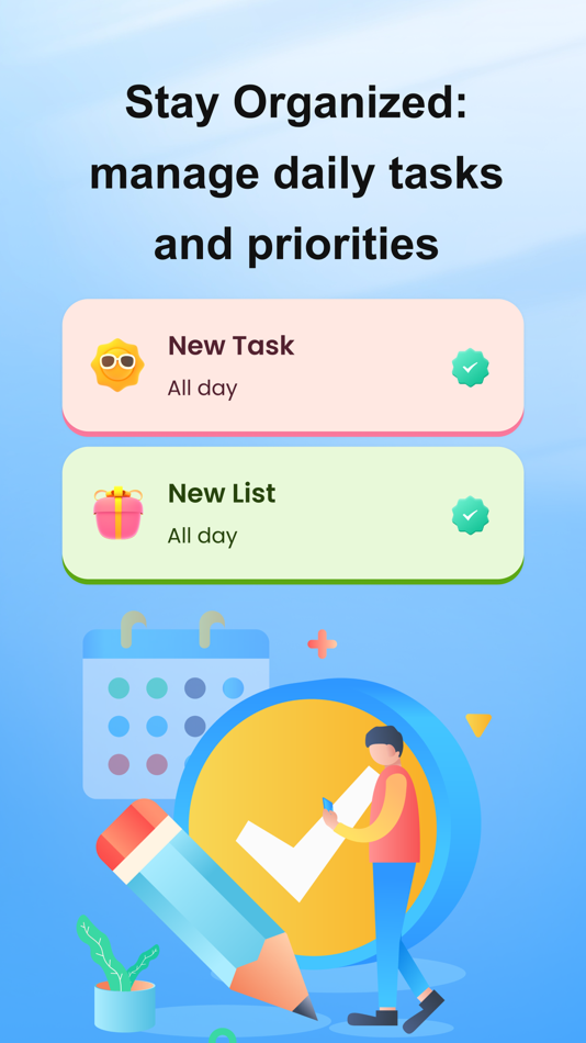 #1. Happy Tasks - Day by day (iOS) 来自: Shaanxi Jinxi Network Technology Co., Ltd.