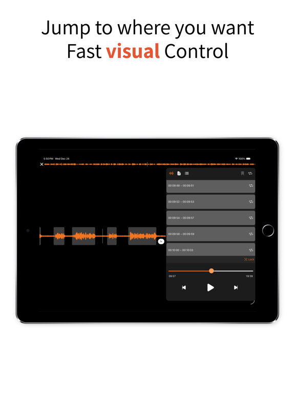 Screenshot #4 pour Listen Repeat — A-B Repeat