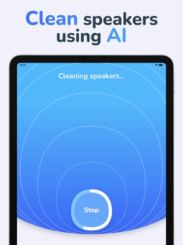 Water Eject・Speaker Cleaner AI iPad screenshot