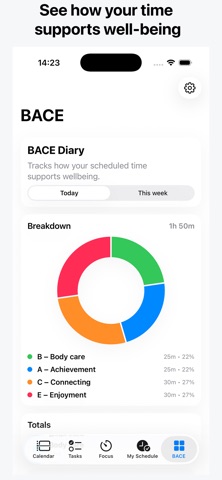 Balanced Planner screenshot