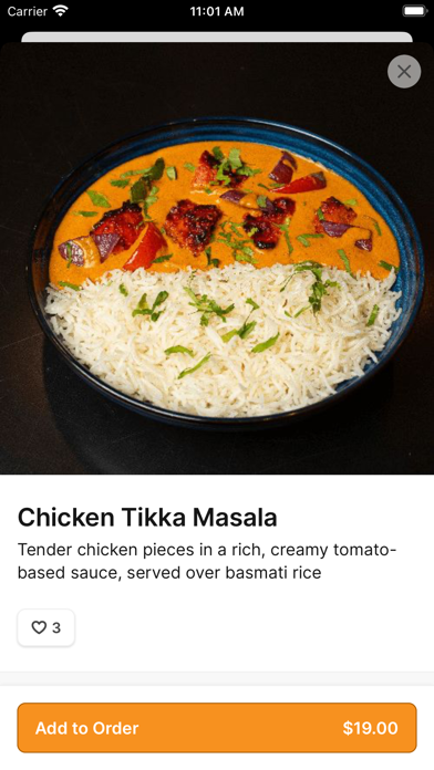 Bittoo's Tikka iPhone screenshot 4 - Food & Drink app