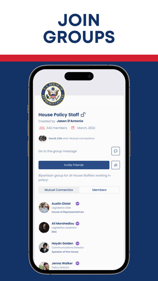 #2. CNCT - Networking for Congress (iOS) 作者: The CNCT App