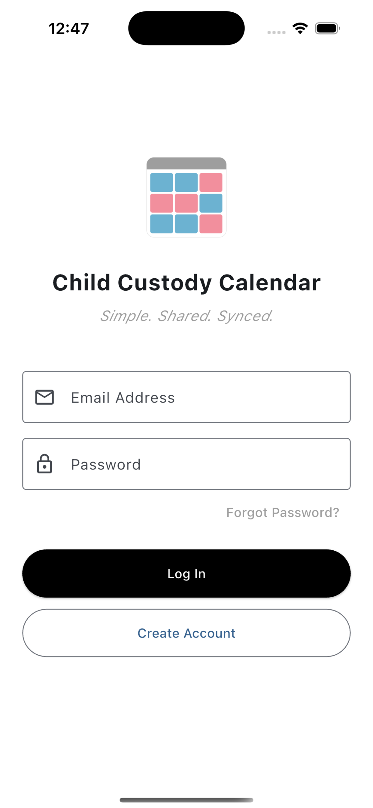 Child Custody Calendar